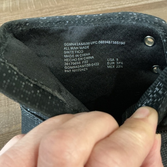 Madden NYC Women's Chunky Combat Boot With Rhinestone And Shimmer-Sz 5 - Picture 4 of 6